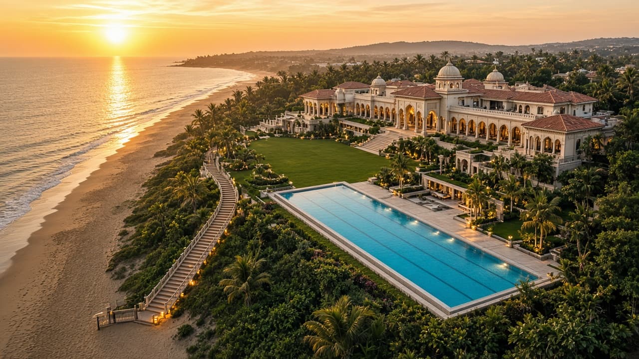 5 BHK Presidential Beachfront Villa